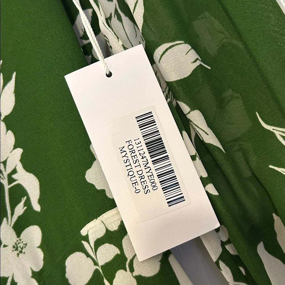 NWT- Reformation Forest Dress in Mystique